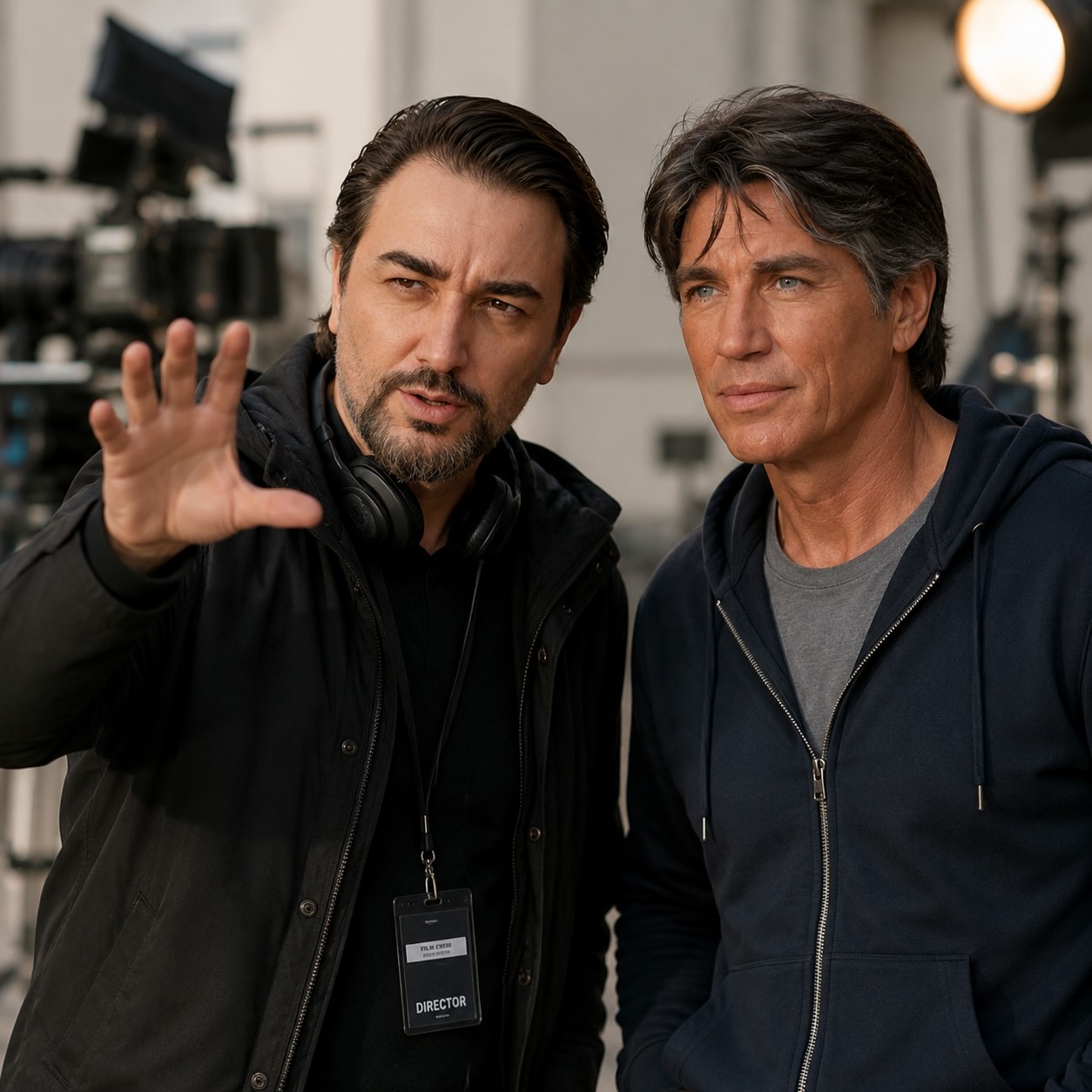Erdem Çetinkaya ve Eric Roberts